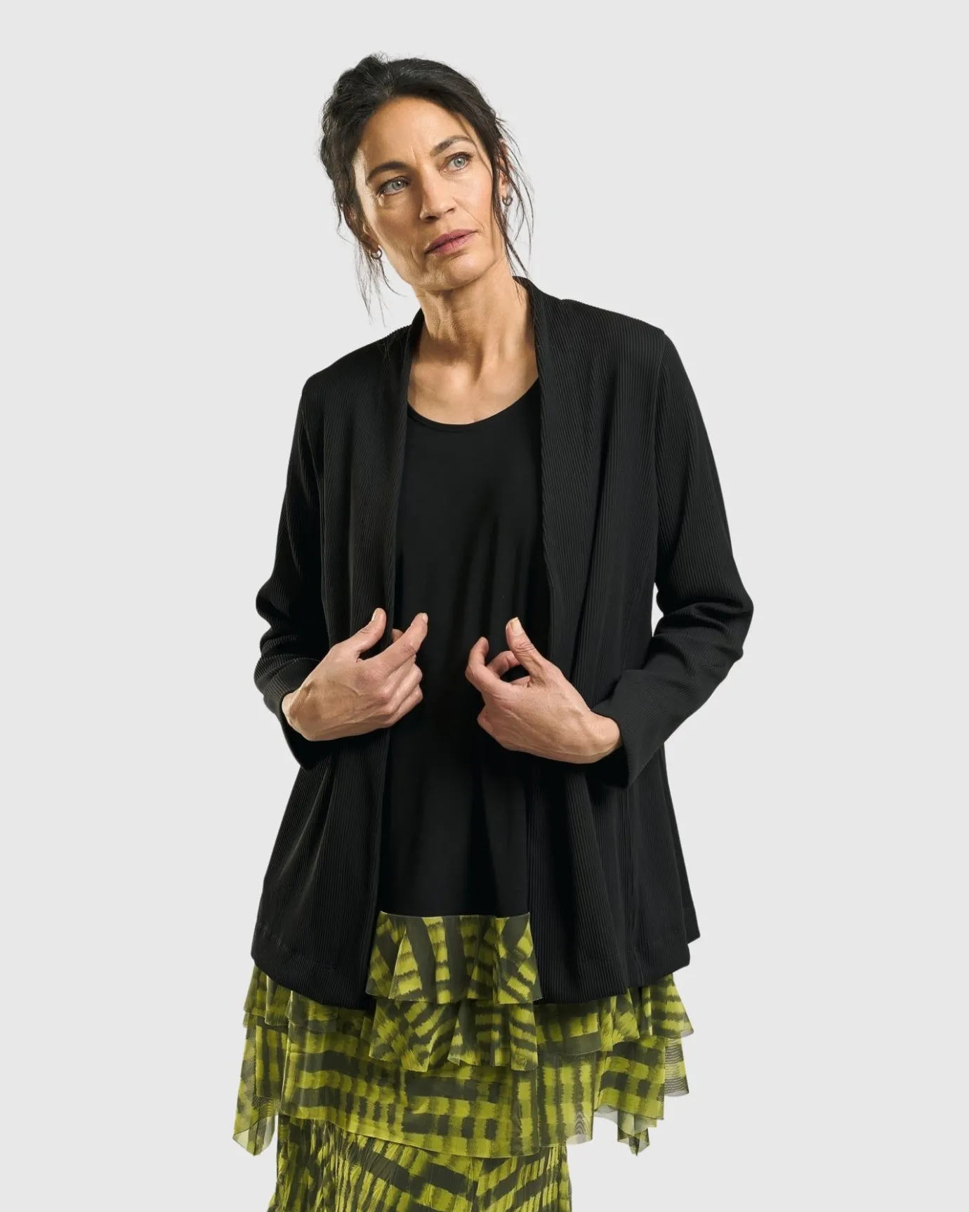 Women Alembika Plus<Magma Business Jacket, Black