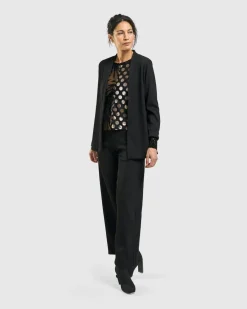 Women Alembika Jackets<Magma Business Jacket, Black