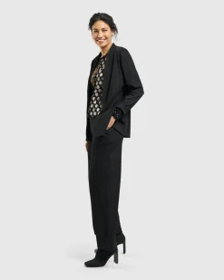 Women Alembika Jackets<Magma Business Jacket, Black