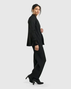 Women Alembika Jackets<Magma Business Jacket, Black