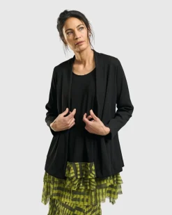 Women Alembika Jackets<Magma Business Jacket, Black