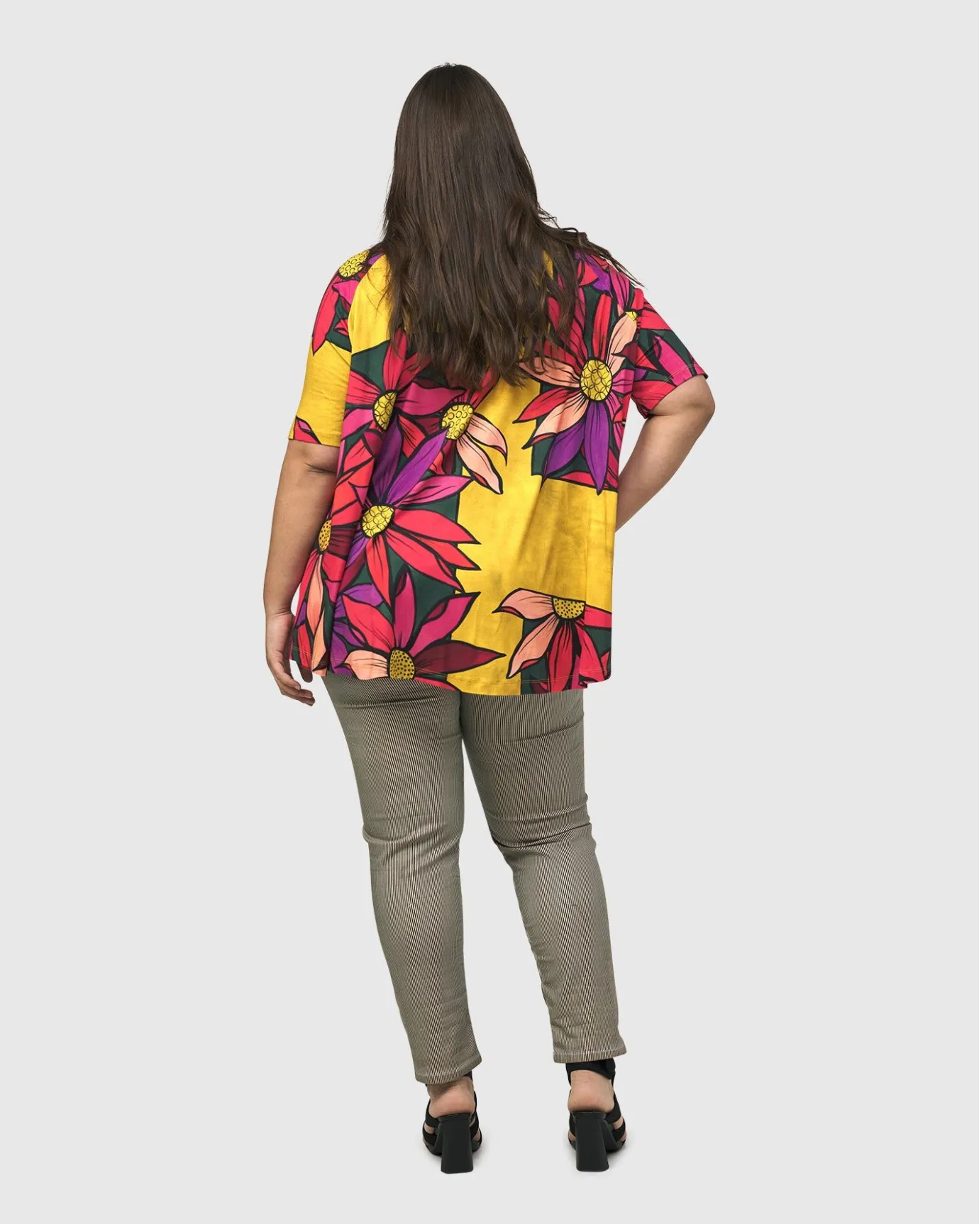 Women Alembika Tops & Tunics<Marigold Trapeze Top, Bouquet