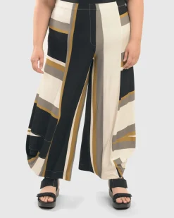 Women Alembika Pants & Skirts<Marla Punto Pants, Stripesp
