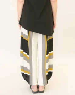 Women Alembika Plus<Marla Punto Pants, Stripes