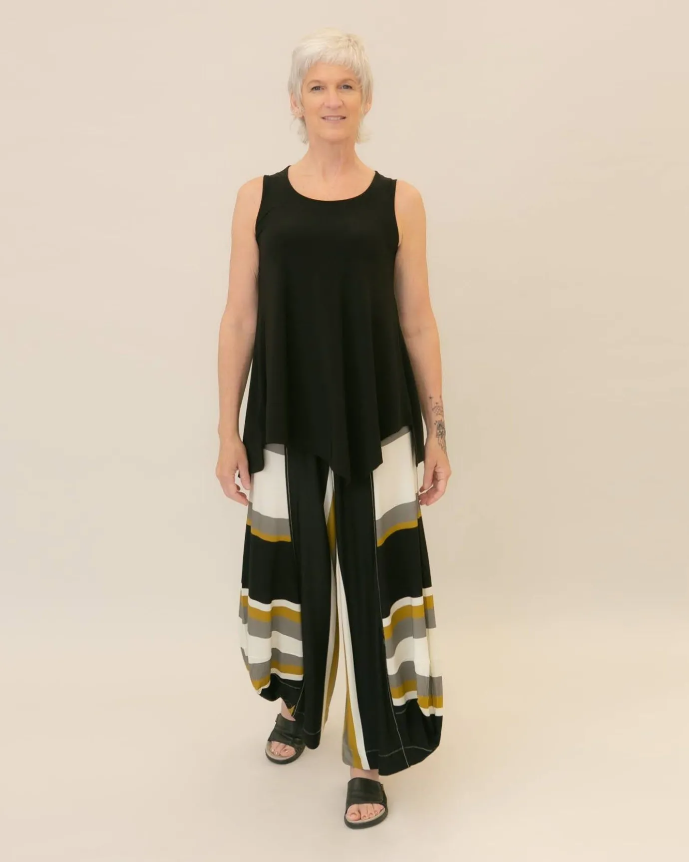 Women Alembika Plus<Marla Punto Pants, Stripes