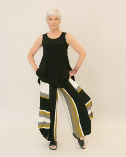 Women Alembika Pants & Skirts<Marla Punto Pants, Stripes