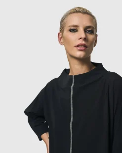 Women Alembika Tops & Tunics<Matrix Boxy Top, Black