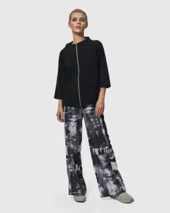 Women Alembika Tops & Tunics<Matrix Boxy Top, Black