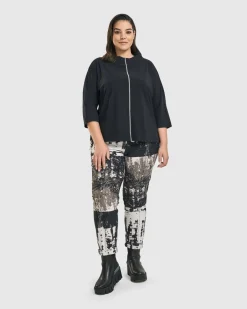 Women Alembika Tops & Tunics<Matrix Boxy Top, Black