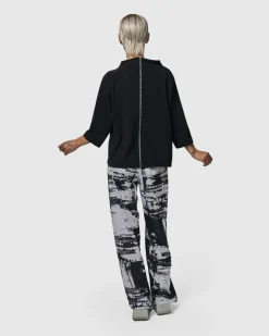 Women Alembika Tops & Tunics<Matrix Boxy Top, Black