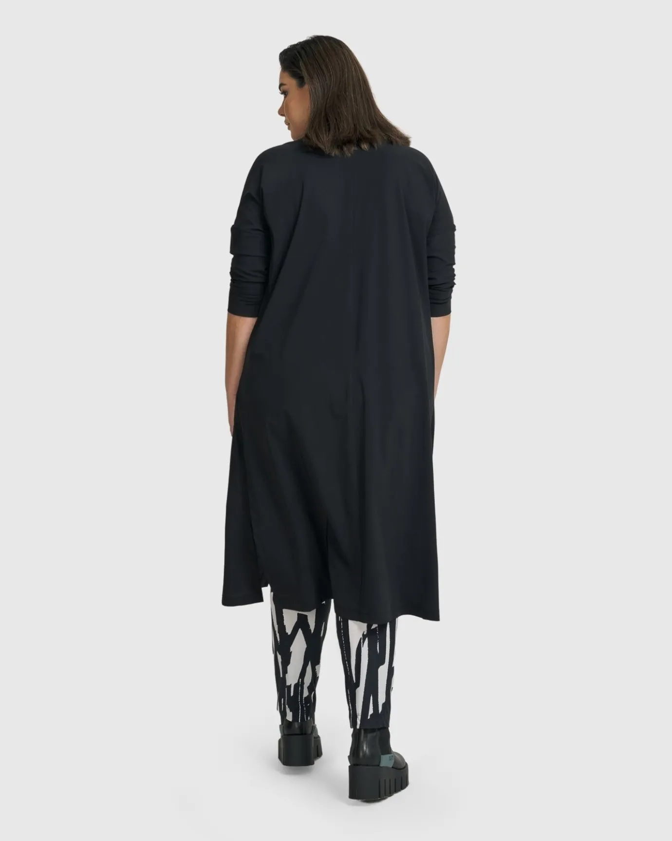 Women Alembika Jackets<Matrix Duster, Black