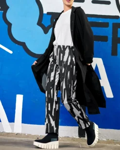 Women Alembika Jackets<Matrix Duster, Black
