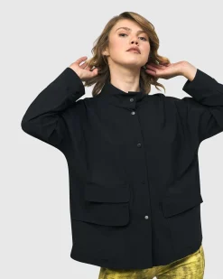 Women Alembika Jackets<Matrix Tech Jacket, Black