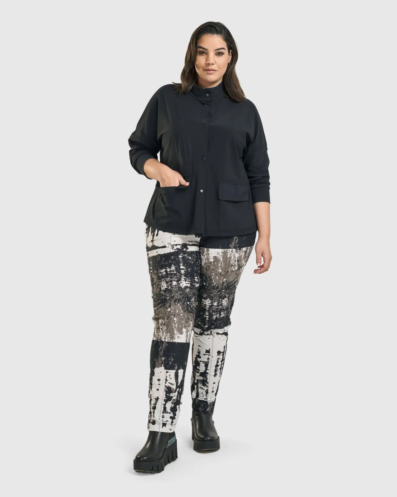 Women Alembika Jackets<Matrix Tech Jacket, Black