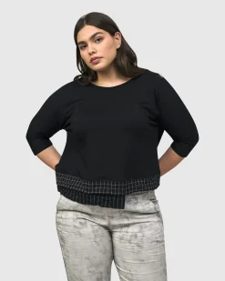 Women Alembika Tops & Tunics<Medusa Asymmetric Boxy Tee, Mix