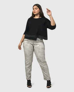 Women Alembika Tops & Tunics<Medusa Asymmetric Boxy Tee, Mix