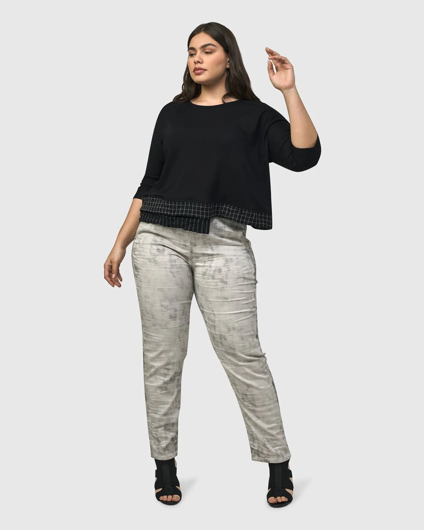 Women Alembika Tops & Tunics<Medusa Asymmetric Boxy Tee, Mix