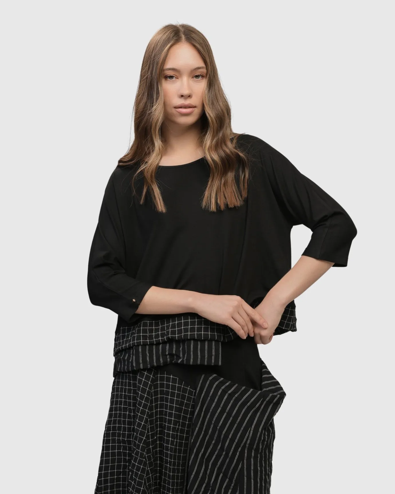 Women Alembika Tops & Tunics<Medusa Asymmetric Boxy Tee, Mix