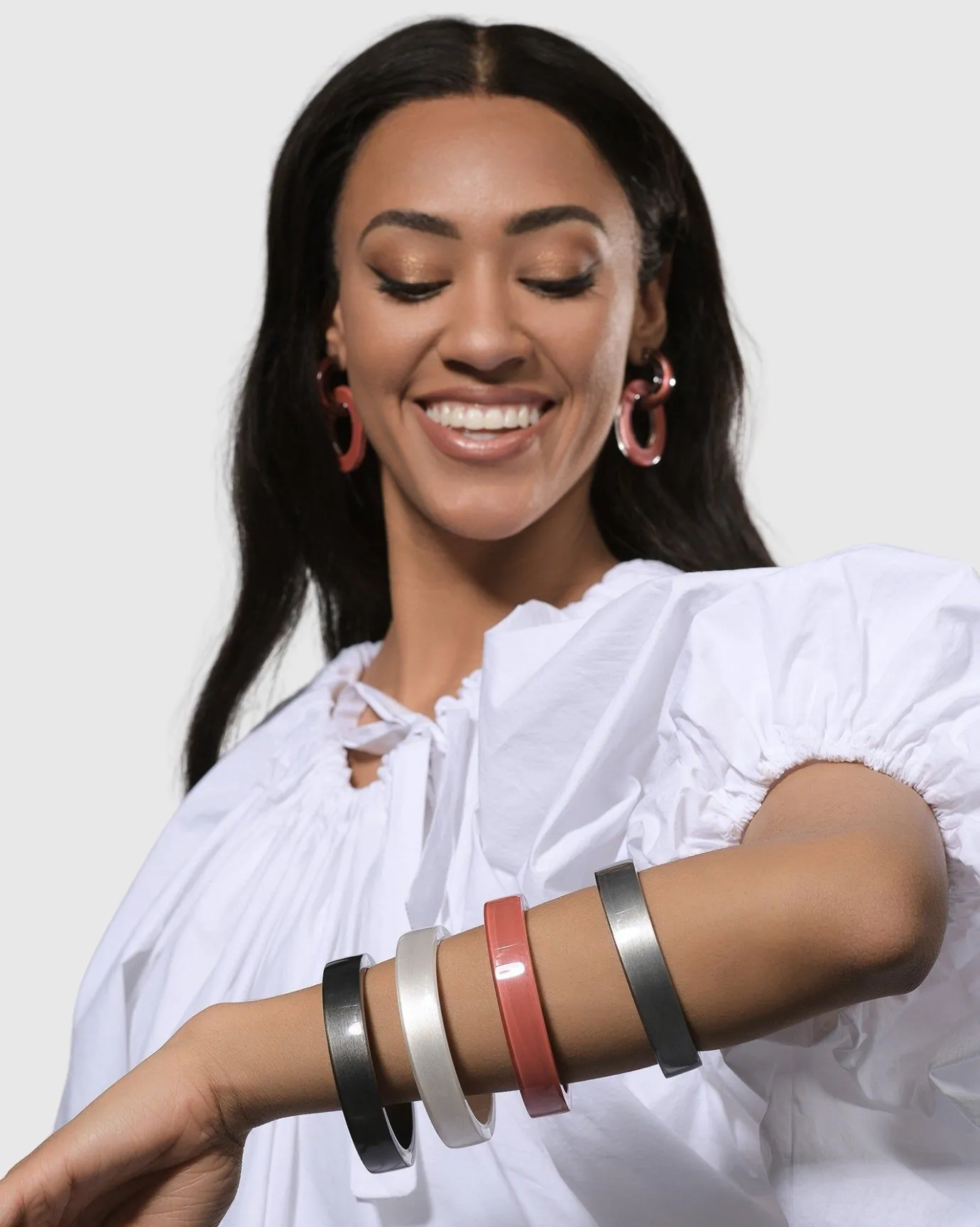 Women Alembika Jewelry<Minimalist Bangle Bracelet, Starlight
