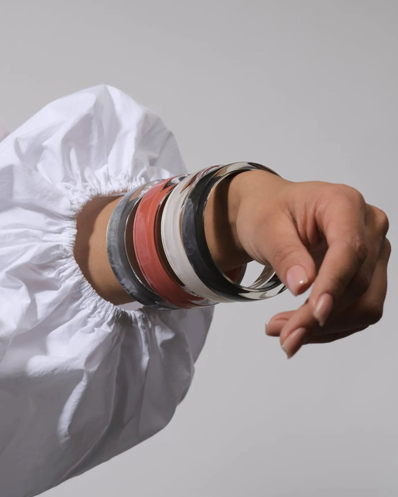 Women Alembika Accessories<Minimalist Bangle Bracelet, Meteor