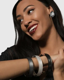 Women Alembika Accessories<Minimalist Bangle Bracelet, Meteor