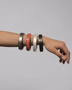 Women Alembika Jewelry<Minimalist Bangle Bracelet, Frost