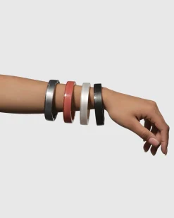 Women Alembika Jewelry<Minimalist Bangle Bracelet, Frost