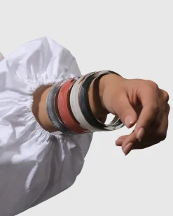 Women Alembika Jewelry<Minimalist Bangle Bracelet, Frost