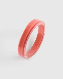 Women Alembika Accessories<Minimalist Bangle Bracelet, Coral
