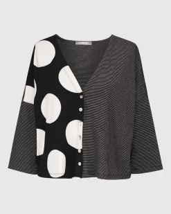 Women Alembika Plus<Minnie Crop Cardigan Mono
