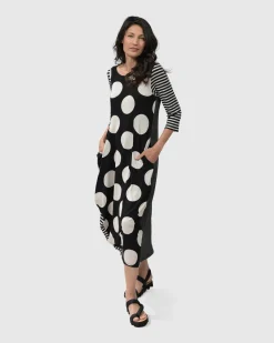 Women Alembika Dresses<Minnie Midi Dress Mono