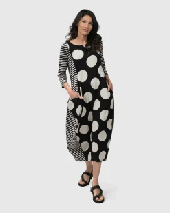 Women Alembika Dresses<Minnie Midi Dress Mono