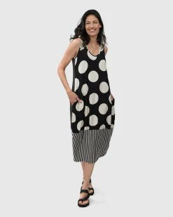 Women Alembika Plus<Minnie Sleeveless Midi Dress Mono