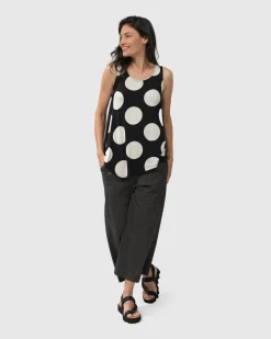 Women Alembika Tops & Tunics<Minnie Sleeveless Uptown Top, Mono