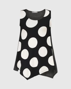 Women Alembika Tops & Tunics<Minnie Sleeveless Uptown Top, Mono