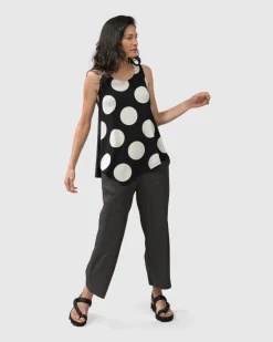 Women Alembika Tops & Tunics<Minnie Sleeveless Uptown Top, Mono