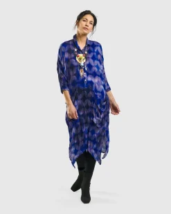 Women Alembika Dresses<Moonbeam Midi Dress, Royal
