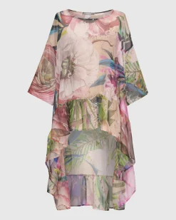 Women Alembika Tops & Tunics<Moonflower Hi Lo Tunic Top, Bouquet