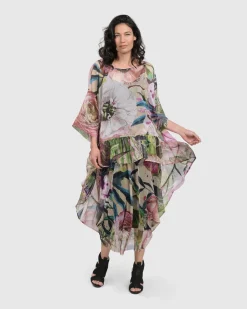 Women Alembika Tops & Tunics<Moonflower Hi Lo Tunic Top, Bouquet