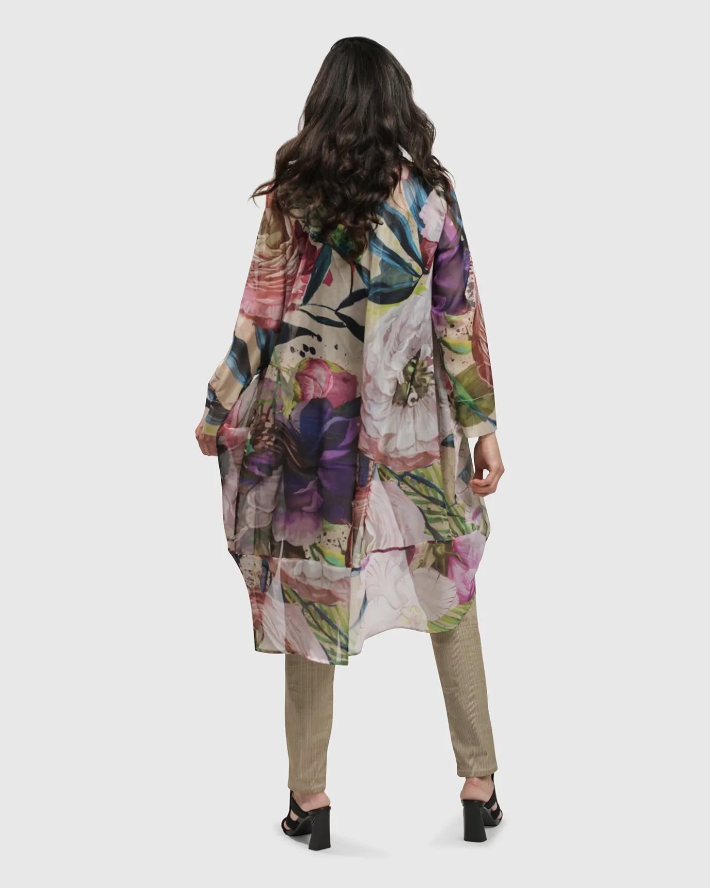 Women Alembika Jackets<Moonflower Sheer Cardigan, Bouquet
