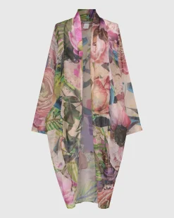 Women Alembika Jackets<Moonflower Sheer Cardigan, Bouquet
