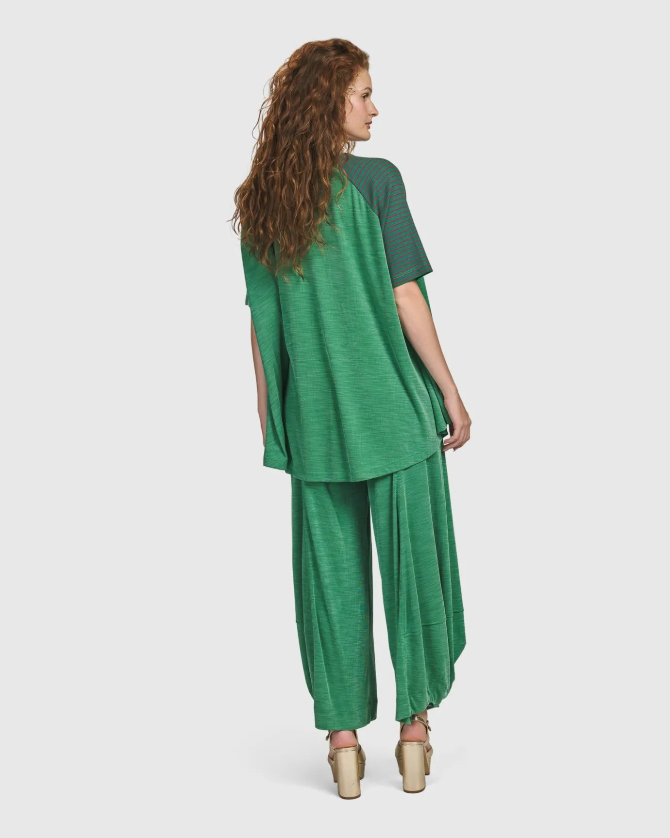 Women Alembika Pants & Skirts<Morning Dew Punto Pants, Green