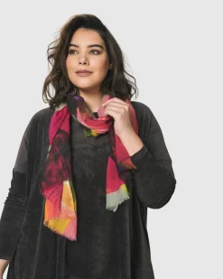 Women Alembika Accessories<Museum Piece Scarf, Leaves