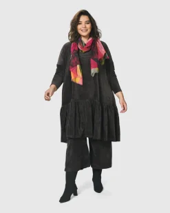 Women Alembika Scarves & Wraps<Museum Piece Scarf, Leaves