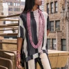 Women Alembika Accessories<Next Pashmina Necklace, Pink/Black
