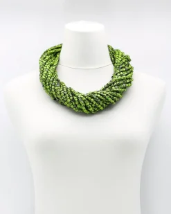 Women Alembika Accessories<Next Pashmina Necklace, Summer Green/Black
