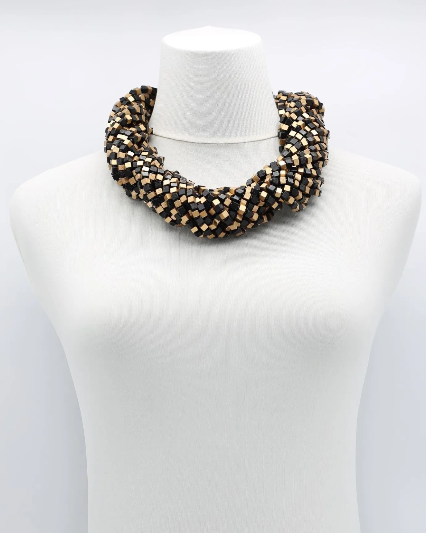 Women Alembika Accessories<Next Pashmina Wooden Beads Necklace, Mosaic