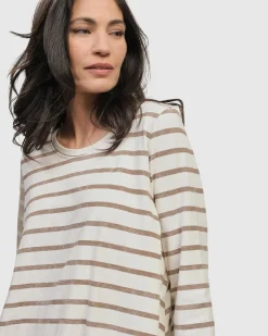 Women Alembika Tops & Tunics<Oasis Bell Top, Cream