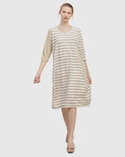Women Alembika Plus<Oasis Caftan Dress, Cream