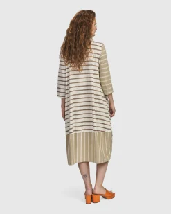 Women Alembika Dresses<Oasis Caftan Dress, Cream